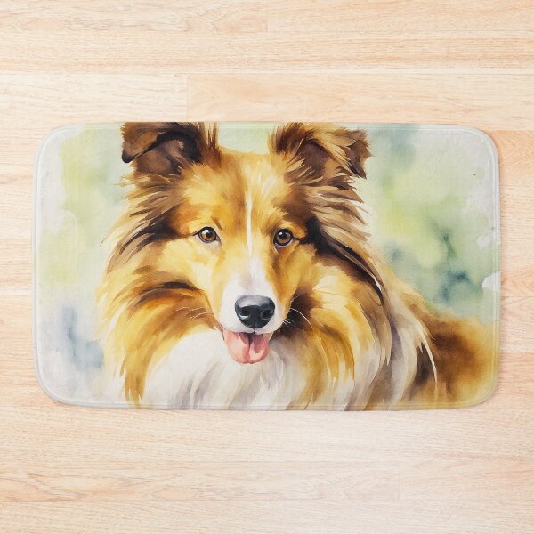 Item preview, Watercolor Shetland Sheepdog designed and sold by TheAnimalZ00.