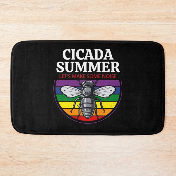 Item preview, Cicada Summer, Let's Make Some Noise, Best Gift for Cicada Brood Enthusiast LGBTQ Rainbow Flag Colors designed and sold by Savchuk-Vova.