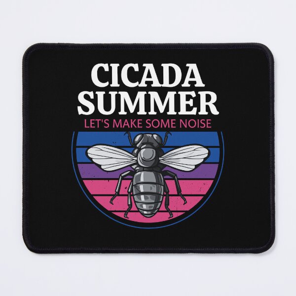 Item preview, Cicada Summer, Let's Make Some Noise, Best Gift for Cicada Brood Enthusiast LGBTQ Bisexual Flag Colors designed and sold by Savchuk-Vova.