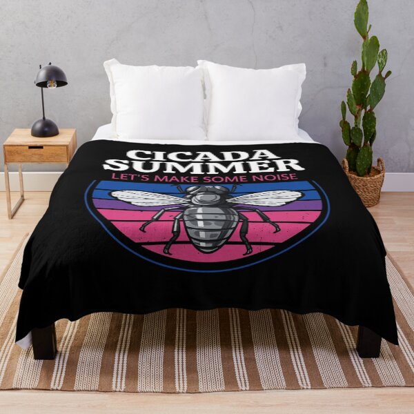 Item preview, Cicada Summer, Let's Make Some Noise, Best Gift for Cicada Brood Enthusiast LGBTQ Bisexual Flag Colors designed and sold by Savchuk-Vova.