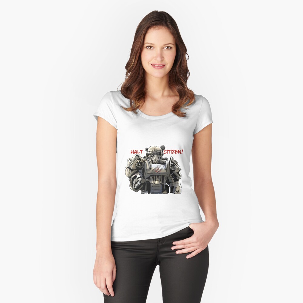 Item preview, Fitted Scoop T-Shirt designed and sold by kyocs.
