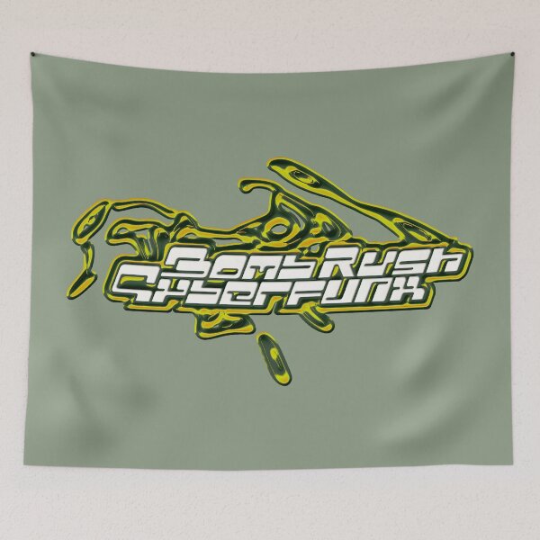 Item preview, Bomb Rush Cyberfunk Logo designed and sold by TVK3Z0.