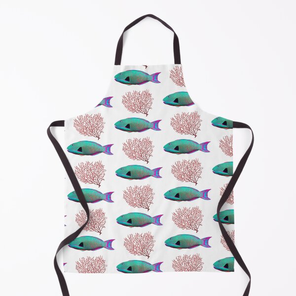 Item preview, Parrot FishTropical Fish Summer Vibes Ocean Pattern designed and sold by fiatluxillust.