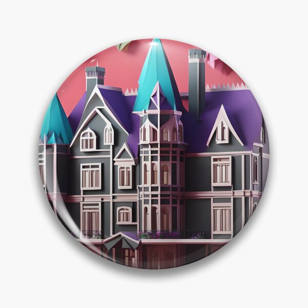 Item preview, Origami Art - Shadowmoor Manor: A Gothic Masterpiece designed and sold by ArtfulFolds.