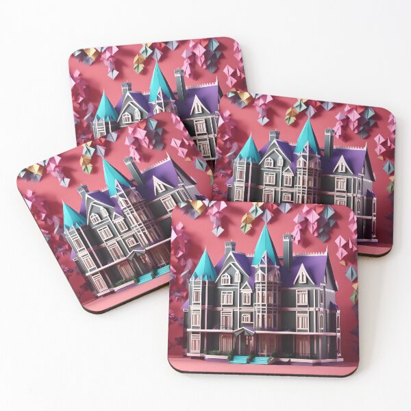 Item preview, Origami Art - Shadowmoor Manor: A Gothic Masterpiece designed and sold by ArtfulFolds.