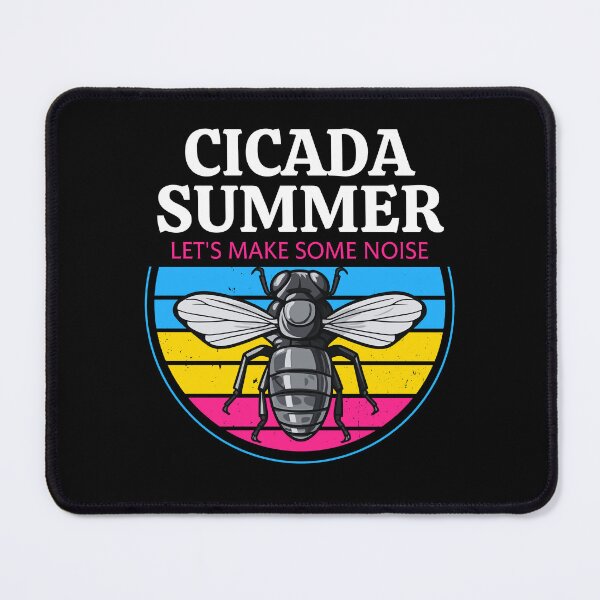 Item preview, Cicada Summer, Let's Make Some Noise, Best Gift for Cicada Brood Enthusiast LGBTQ Pansexual Flag Colors designed and sold by Savchuk-Vova.