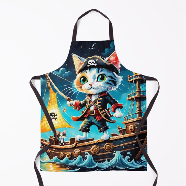 Item preview, The Pirate Captain Cat designed and sold by Simplybe1.