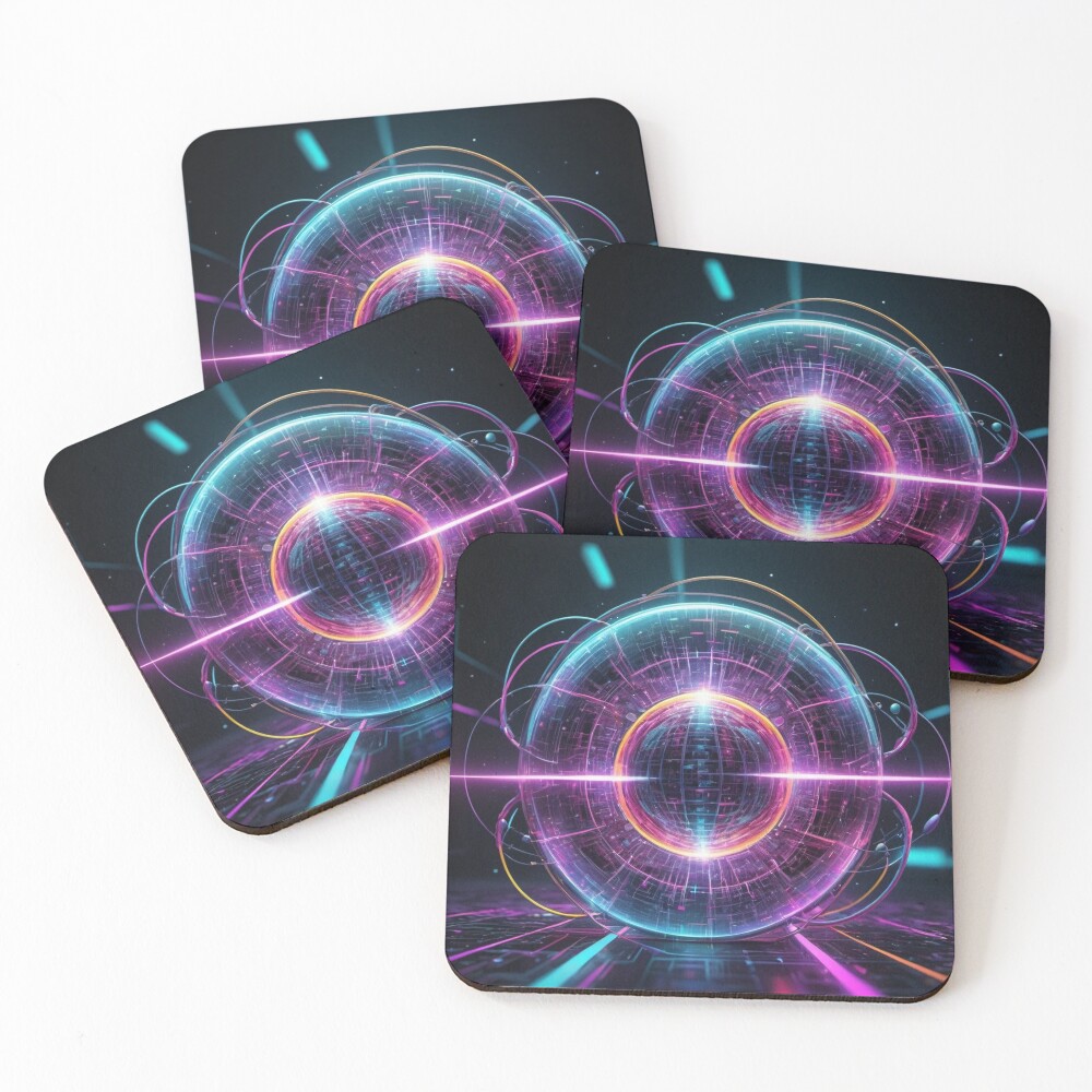 Item preview, Coasters (Set of 4) designed and sold by eXtraHumans.
