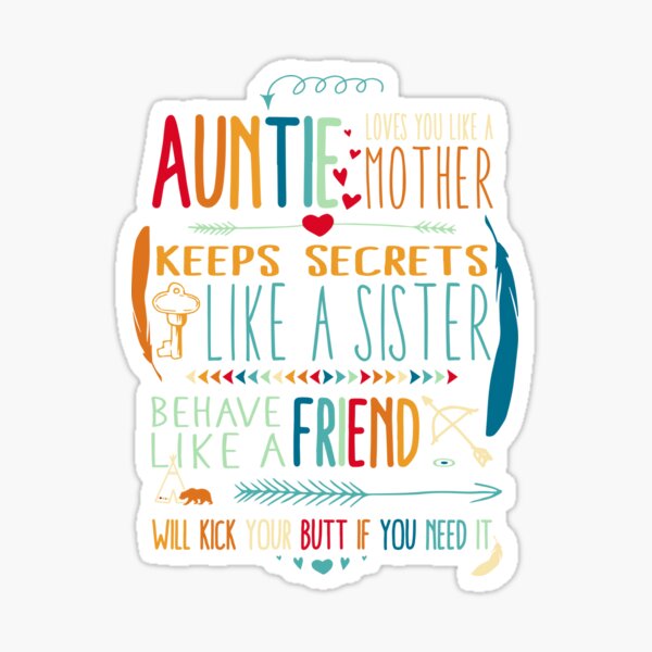 Item preview, Loves You Like a Mother, Keeps Secrets Like a Sister designed and sold by peaktee.