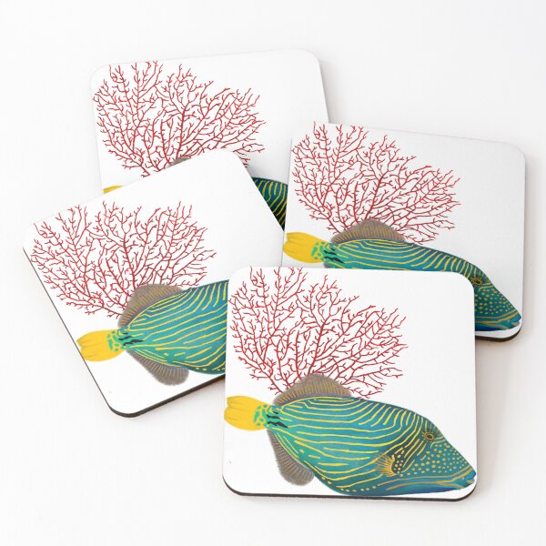 Item preview, Parrot Fish Tropical Fish Summer Vibes Ocean Pattern designed and sold by fiatluxillust.