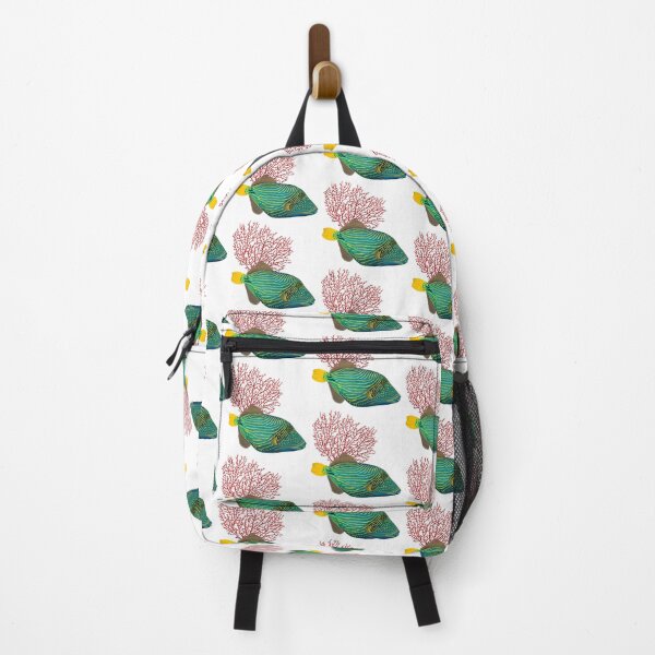 Item preview, Parrot Fish Tropical Fish Summer Vibes Ocean Pattern designed and sold by fiatluxillust.