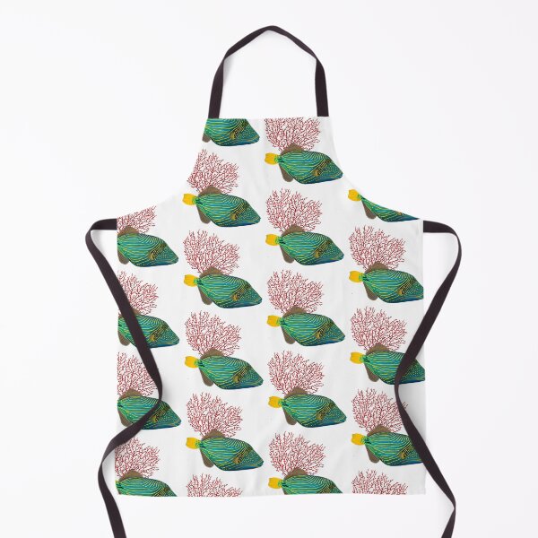 Item preview, Parrot Fish Tropical Fish Summer Vibes Ocean Pattern designed and sold by fiatluxillust.