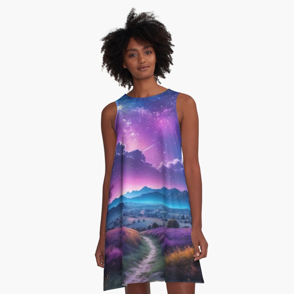 Item preview, A-Line Dress designed and sold by eXtraHumans.