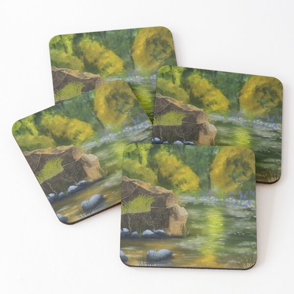 Item preview, Peaceful Pond - Forest Stream designed and sold by Pixel & Petal Co..