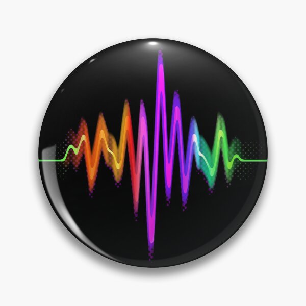 Item preview, Sound Wave rainbow colors designed and sold by WVortex.