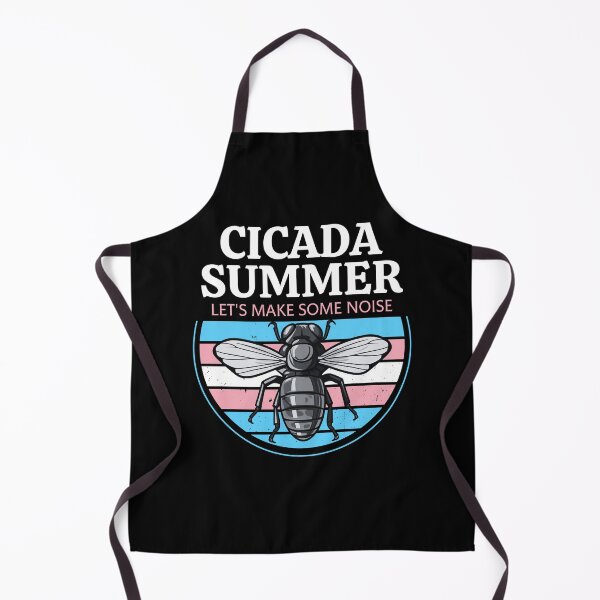 Item preview, Cicada Summer, Let's Make Some Noise, Best Gift for Cicada Brood Enthusiast LGBTQ Transgender Flag Colors designed and sold by Savchuk-Vova.