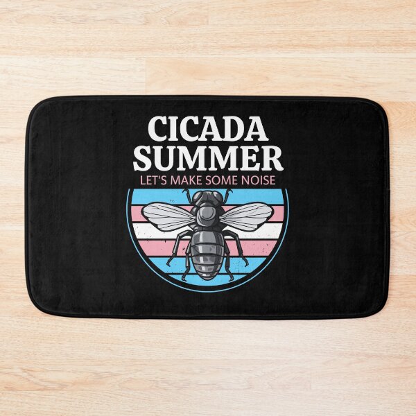 Item preview, Cicada Summer, Let's Make Some Noise, Best Gift for Cicada Brood Enthusiast LGBTQ Transgender Flag Colors designed and sold by Savchuk-Vova.