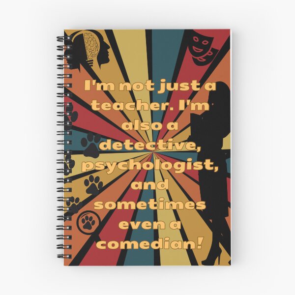 Item preview, I'm not just teacher, i'm detective, psychologist... funy. women designed and sold by PrinceskiKinii.