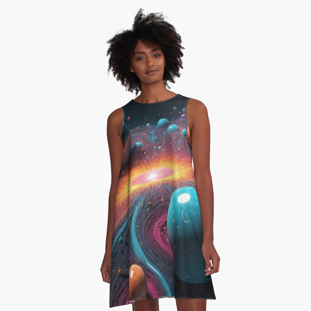 Item preview, A-Line Dress designed and sold by eXtraHumans.