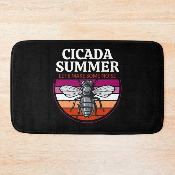 Item preview, Cicada Summer, Let's Make Some Noise, Best Gift for Cicada Brood Enthusiast LGBTQ Lesbian Flag Colors designed and sold by Savchuk-Vova.