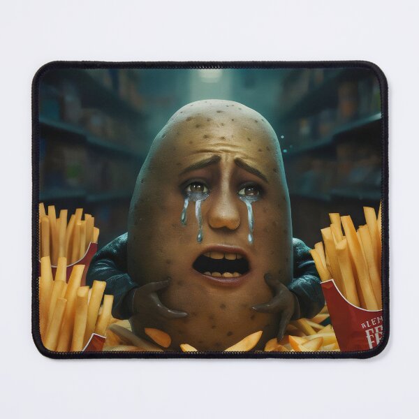 Item preview, I feel sorry for the potato. Transformation into French fries. designed and sold by MyHappyArtShop.