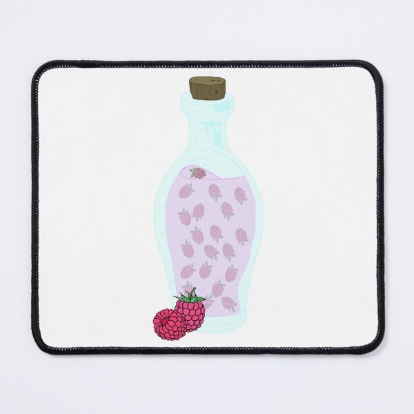 Item preview, Raspberry juice in a bottle designed and sold by Lavender-Quill.