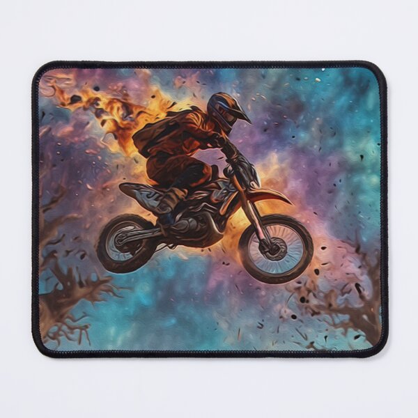 Item preview, Escaping the Fires - Dirt Bike Rider designed and sold by NaturePrints.