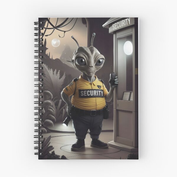 Item preview, Space security guard. designed and sold by MyHappyArtShop.