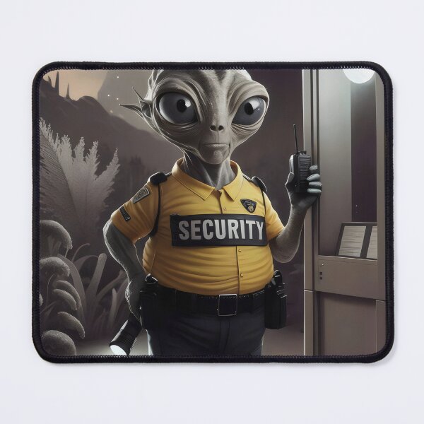 Item preview, Space security guard. designed and sold by MyHappyArtShop.