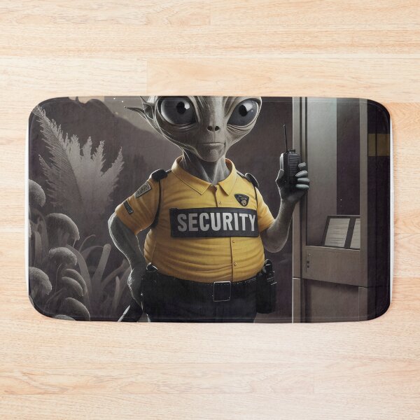 Item preview, Space security guard. designed and sold by MyHappyArtShop.
