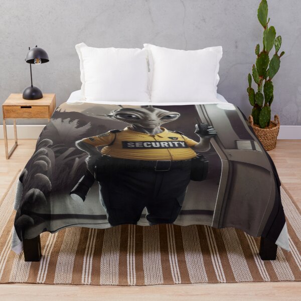 Item preview, Space security guard. designed and sold by MyHappyArtShop.