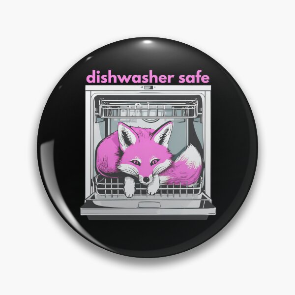 Item preview, Dishwasher Safe With Funny Fox designed and sold by LadyGoodwill.