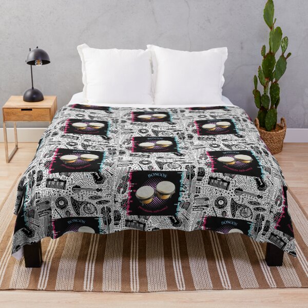Item preview, Bongo Music Everywhere Original Graphic Artwork designed and sold by BrightrDayMusicArt.