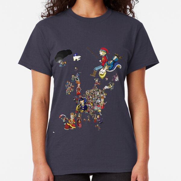 Europa Universalis IV - National Personifications Map of Western Europe Classic T-Shirt