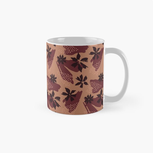 Item preview, Dried Autumn Flowers and Abstract Petals in Earthy Warm Tones designed and sold by Romi Martinez.