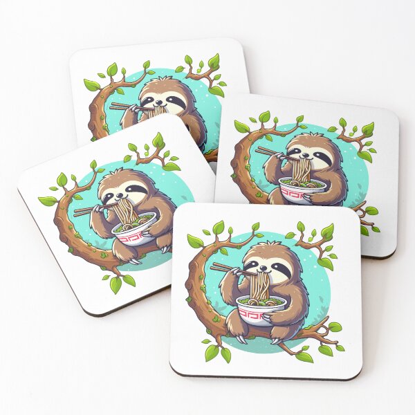 Item preview, Sloth Eat Ramen designed and sold by Designowner.