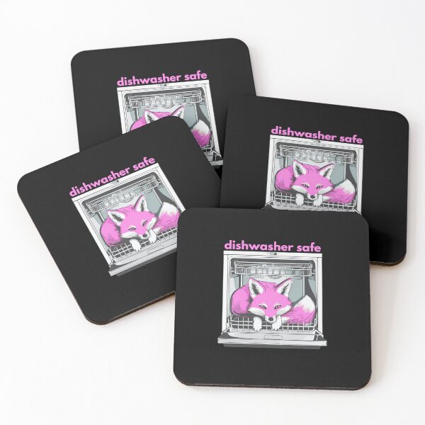Item preview, Dishwasher Safe With Funny Fox designed and sold by LadyGoodwill.