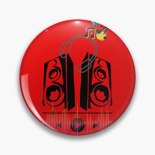 Item preview, A Pair Of Speakers Headphones & Music  designed and sold by BrightrDayMusicArt.