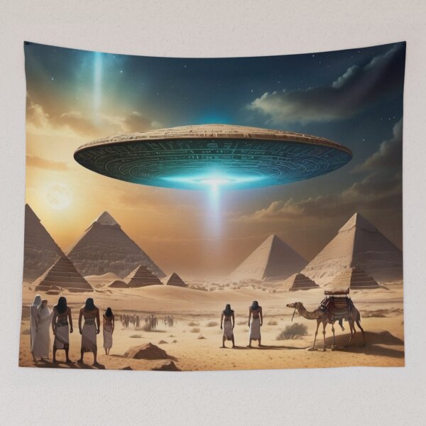 Item preview, Tully Papyrus - Ancient Aliens designed and sold by eXtraHumans.