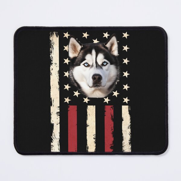 Item preview, Siberian Husky Patriot designed and sold by SyTcreations.