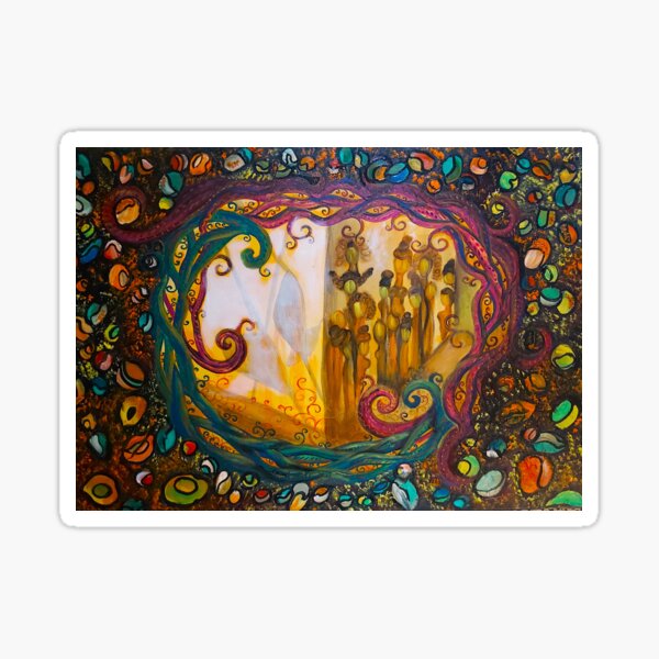 &amp;quot;African Mood&amp;quot; Sticker by TiramisuArt | Redbubble