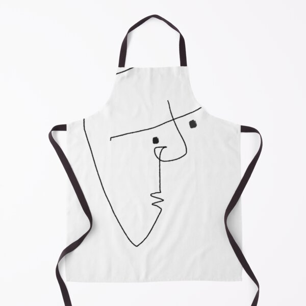 Item preview, One line face original cartoon face line artwork designed and sold by Oqueartecura.