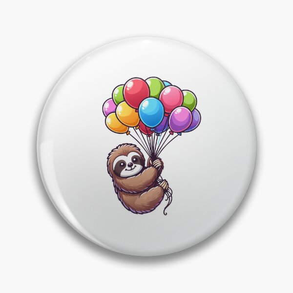 Item preview, Sloth Balloon designed and sold by Designowner.