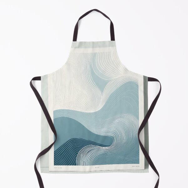 Item preview, Soothing Abstract Blue Minimal Art designed and sold by SunkenCost.