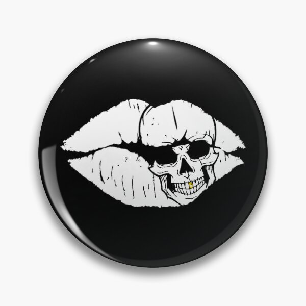 Item preview, Kiss of death (white +gold tooth) designed and sold by ToxicMentality.