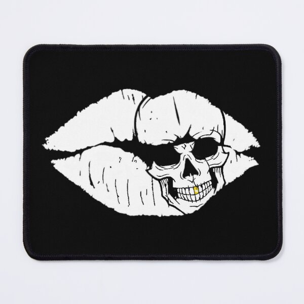 Item preview, Kiss of death (white +gold tooth) designed and sold by ToxicMentality.
