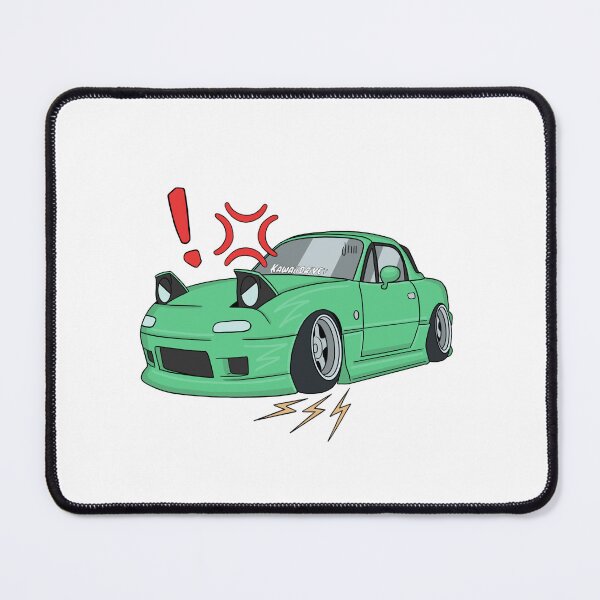 Item preview, Angry Mazda Miata Mx5  designed and sold by Kawaii Drive.