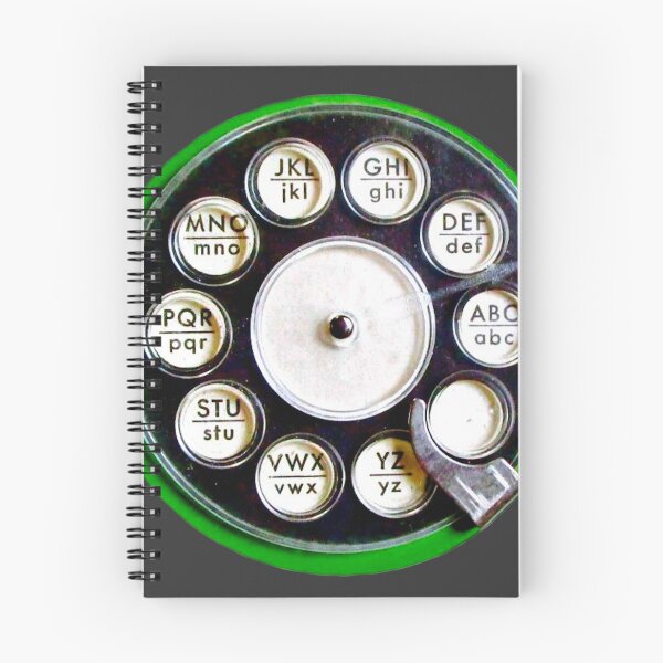 Item preview, Dial, ABC, Vintage, Phone designed and sold by suekieper.