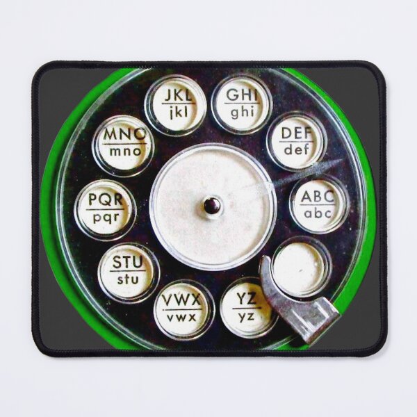 Item preview, Dial, ABC, Vintage, Phone designed and sold by suekieper.