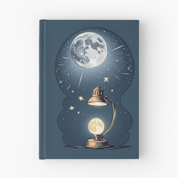 Item preview, Moonlit Desk: Illuminating Nightscapes designed and sold by Slick-Waffles.
